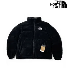 ノースフェイス ダウンジャケット US ヌプシ フリース 黒 190122