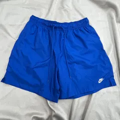 NIKE ナイキ　ショートパンツ　トレーニング　スポーツ　サイズL 青　ブルー　刺繍ロゴ