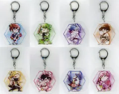 【中古】キーホルダー 全8種セット アクリルキーホルダー 「DMMスクラッチ! Crazy Raccoon スクラッチ第三弾」 D賞