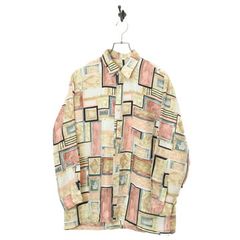 VINTAGE PRINTED SHIRT/L