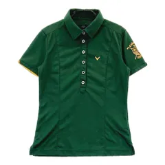 サイズ：M CALLAWAY キャロウェイ  半袖ポロシャツ  グリーン系 [240101411939]# ゴルフウェア レディース ストスト