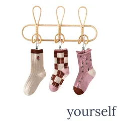 新品　キッズ　ソックス　3足セット　1歳～8歳　冬　靴下　かわいい　女の子　送料無料