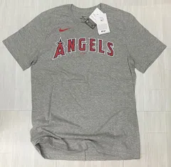 MLB公式 NIKE ロサンゼルス エンゼルス LA Angels大谷翔平 Tシャツ #17 OHTANI グレー