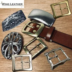 バックル 金具 ベルト バックルのみ ベルト シルバー 40mm メンズ 10デザイン