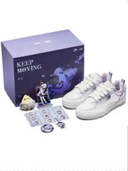 原神 魈 ANTA コラボ　スニーカー　MACH4 原神 ANTAコラボ MACH 4スニーカー 魈モチーフ【靴箱ダメージご