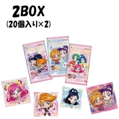 【新品未開封】にふぉるめーしょん プリキュアオールスターズ シールウエハース 2BOX (20個入り×2)