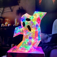 ハロウィン仕様・ディスプレーBOX / 壁面のカボチャが光る・ネオ