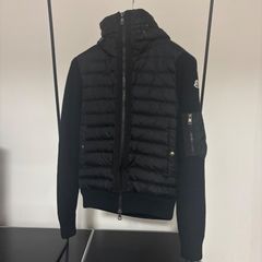 モンクレール★ハイブリッドダウンニット★定番★サイズM★ブラック★国内正規品