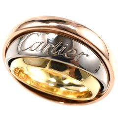 Cartier カルティエ トリニティ マストエッセンス リング K18 スリーカラー SIZE:50 AU750 指輪
