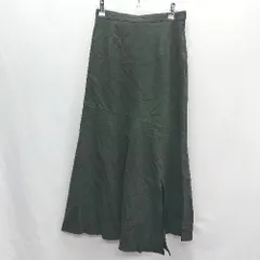 ◇ PAGEBOY ロング丈 台形 スカート サイズM ブラック レディース E  【1406180069254】