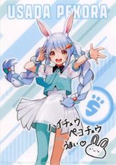 【非売品】ホロライブ 兎田ぺこら ボイス付タペストリー　ファミリーマート 兎田ぺこら ボイスタペストリー ファミリーマート ホロライブ - メルカリ