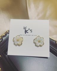 【K‘s store 2021】ピアス　925 お花　No.018