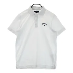 サイズ：M CALLAWAY キャロウェイ  半袖ポロシャツ 花 総柄 ホワイト系 [240101511522] ゴルフウェア メンズ ストスト