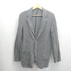 ◇ ⊇ green label relaxing UNITED ARROWS コットン100% 長袖 ジャケット サイズM ダークグレー メンズ E  【1503310006018】