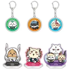 【中古】グッズセット 全6種セット アクリルスタンド＆キーホルダー 「ちいかわマーケット ちいかわくじ 僕のヒーローアカデミア×ちいかわ なんか小さくてかわいいやつ POP UP STORE」