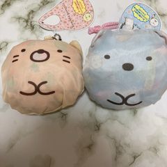 すみっコぐらし　ボールエコバッグ　しろくま　ねこ