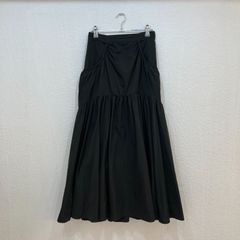 ジーナシス JEANASiS F ブラック 黒 スカート レディース ロングスカート フレアスカート