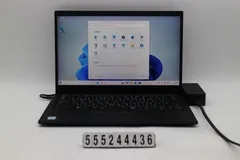 Lenovo ThinkPad X1 Carbon 7th Gen Core i5 8365U 1.6GHz/16GB/256GB(SSD)/14W/FHD(1920x1080) タッチパネル/Win11 【555244436】
