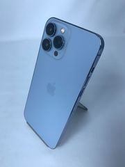 【中古・バッテリー劣化・フレームキズ有】iPhone 13 ProMax 256GB シエラブルー simロック解除済