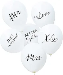 Lumierechat 結婚式 ウェディング バルーン 風船 飾り 飾り付け 受付 二次会 前撮り アイテム ホワイト LOVE a-b1331( ホワイト)