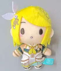 【中古】キーホルダー ステージのセカイの鏡音リン ふわぷち マスコット“バーチャル・シンガー”～Brand New World～(EX) 「プロジェクトセカイ カラフルステージ! feat.初音ミク」