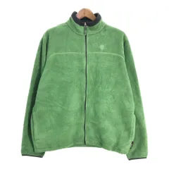 Timberland ティンバーランド フリースジャケット アウトドア グリーン (メンズ XL) 中古 古着 S9376