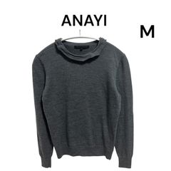 ANAYI 長袖ニット グレー M アナイ