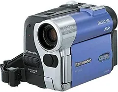 撮影再生ダビングOK　Panasonic NV-GS5K　付属品豪華 松下、実売11万円のオールインワン横型DVカメラ