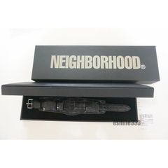 送料無料☆匿名配送☆新品】NEIGHBORHOOD LEATHER EMB WATCH BAND . CL