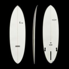 ミッドレングスRANGE　EPS 6.8 美品 スーパーブランド THE MIDDYミッドレングスサーフボード6.8