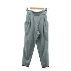 M/M ATTACHMENT / エムエムアタッチメント | 2タック スラックス パンツ | 1 | グレー | レディース