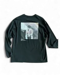 John Mason Smith YELLOW SMOKE LONG SLEEVE T-SHIRT 21WCT-#864S-CA ジョン メイソン スミス サイズ L 黒 ブラック BLACK ロングTシャツ ロンTee 長袖