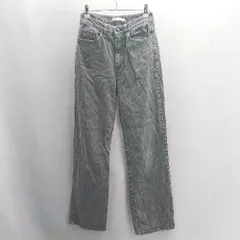 ◇ Θ by muni:r バイ ムニール デニム サイズM ダークグレー レディース E  【1503310009606】