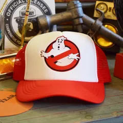 ゴーストバスターズ　A-FLEX キャップ　映画　アメリカ　USA ゴーストバスターズ ビンテージ メッシュキャップ GHOSTBUSTERS