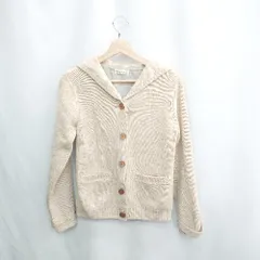 ◇ ⊇ SM2 サマンサ モスモス ウール100％ 長袖 カーディガン サイズF ベージュ レディース E  【1502060024679】