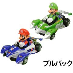 京商 プルバックカー マリオカート マリオ サーキット マリオ＆ルイージ KYOSHO TV012 ☆