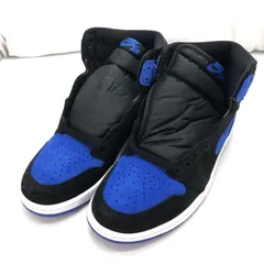 エアジョーダン1 ハイカットスパイクシューズ 青黒 NIKE ナイキ AIR JORDAN 1 MID エア ジョーダン ミッド シューズ
