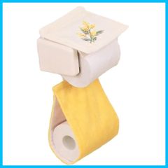 【特価商品】63787 イエロー ペーパーホルダーカバー スイートミモザ トイレ用品 S.D.S センコー