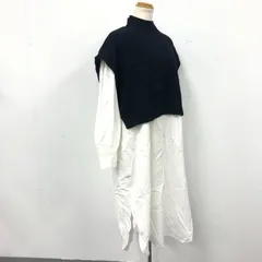 Ungrid ニットドッキングワンピース FREE　★ ◇■