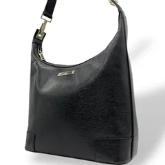 美品✨グッチ ワンショルダー ホーボー ロゴ金具 肩掛け オールレザー ブラック 美品✨グッチ ワンショルダー ホーボー ロゴ金具 肩掛け オール