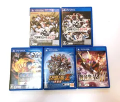 【2473】PS VITA ゲームソフト おまとめ 5点 プロ野球スピリッツ2014 プロ野球スピリッツ2015 ワンピース 海賊無双2 戦国無双４-Ⅱ 第3次スーパーロボット大戦Z 天獄編