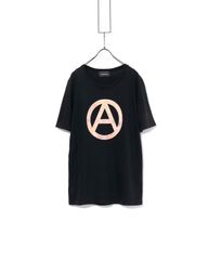 DIET BUTCHER SLIM SKIN　ダイエットブッチャースリムスキン　アナーキーマークプリントTシャツ