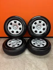 ハイエースワゴンGL 純正タイヤホイール4本新車外し2024製195/80R15 ハイエースワゴンGL 純正タイヤホイール4本新車外し2024製195