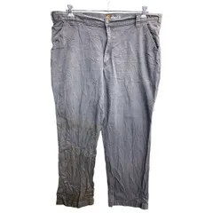 Carhartt ワークパンツ W42 カーハート ビッグサイズ グレー 古着卸 アメリカ仕入 2403-578