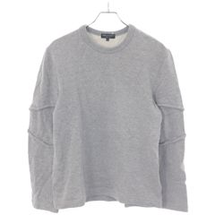 COMME des GARCONS HOMME PLUS コム デギャルソンオムプリュス 16AW 甲冑スリーブスウェットトレーナー グレー S PR-T044