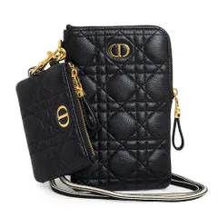 極美品ChristianDiorクリスチャンディオールカロ ショルダーバック 黒 Christian Dior クリスチャン・ディオール ショルダーバッグ