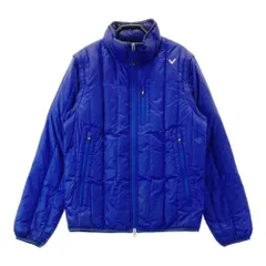 サイズ：M CALLAWAY キャロウェイ レッドレーベル 2WAY ダウンジップジャケット 総柄 ネイビー系 [240101475102] ゴルフウェア メンズ ストスト