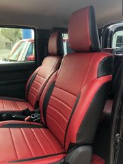 完全オーダーメイド品JeepラングラーJK専用シートカバー取り付け簡単
