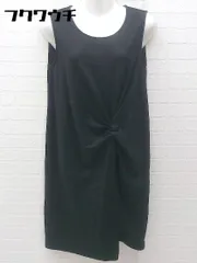 ◇ DES PRES デ プレ ノースリーブ ミニ ワンピース サイズ1 ブラック レディース  【1002800456451】