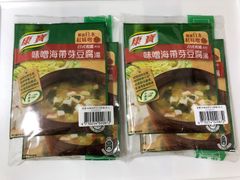 台湾 康寶濃湯 味噌海帶芽豆腐湯 ワカメ豆腐みそ(34.7g/袋)×4袋